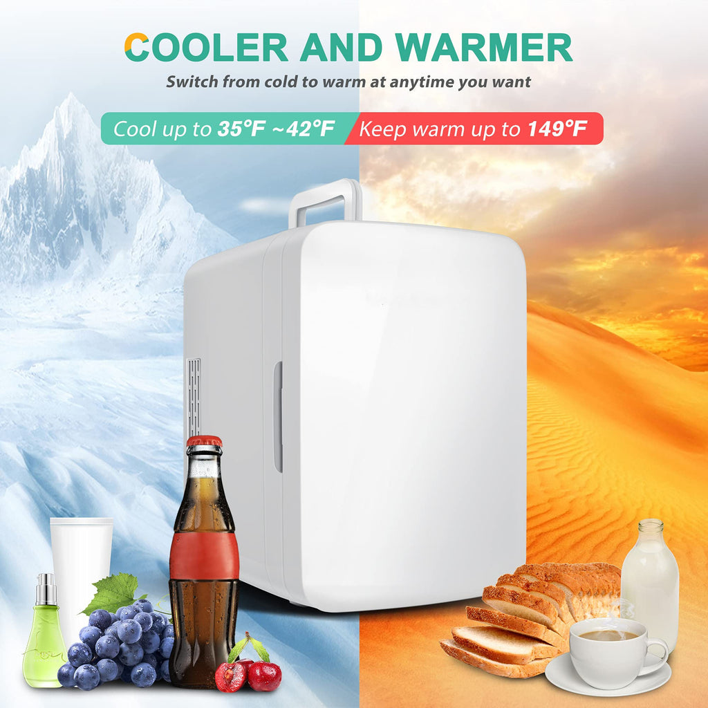 Portable Mini Fridge & Warmer 10L